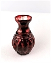 Lille vase. Rustik look. Ca. H 10. Ø midt på vasen 6 cm.