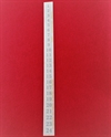  Kalenderlys tal  sølv farvede, 27 cm. Overførings tal kalenderlys. Bruges på lys med glat overflade.