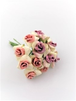  Et bundt små sukker blomster, flerfarvede.