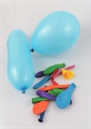 10 stk. Ballon i forskellige farver i model lang samt rund form. Sendes ass.