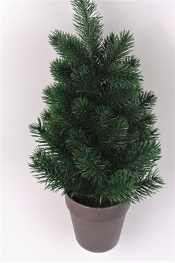 Juletræ i potte. Fint dekorativt, dekorations træ. H Ca. 38 cm.