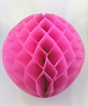 Honeycomb. Ball paber 40 cm. Pink.