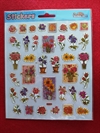 Stickers : Diverse små blomstermotiver. 