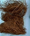 Palme fiber. Velegnet til at lave fuglereder / rede kranse m.m. Ca 70 - 80 g.