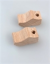 1. par Nisse træsko. Længde ca. 1,8 cm.