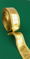 3 meter guld dekorations bånd B. 2,5 cm. Nemt at forme.