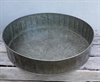 Fad / Dekrations skål. Metal. Ø ca. 36 cm. H. 7,5 cm.