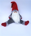 Nisse far med skæg. Siddende. H ca. 47 cm.