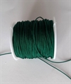 Grøn snor 25 meter b. ca. 1 mm.