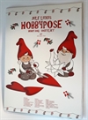 Hobbypose. Med glanspapir, silkepapir klæbeark, karton, stjernestrimler  m.m.