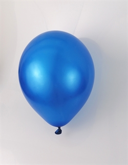 8 stk. Blå ballon. Ca. 30 cm.