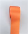 2 meter. Kransebånd / buket bånd. Orange. Brede 5 cm.