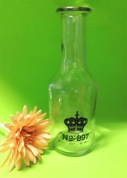 Et stk. Dekorations Vase/Flaske Højde 21 cm  Ø bund 7,5 cm. 
