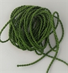5 meter grøn.Kordel bånd / snor. Brede 4 mm.