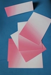10 stk.Flerfarvede Bordkort 8 x 10 cm .Du skal selv folde kortet.