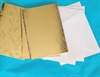 3 stk. forskellige guldkort dobbelt . Med kuverter.  15 x 10,5 cm