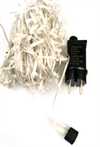  I alt 20 meter lyskæde. 200 LED. Varm hvid. IP 44