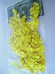 Små gule strø tulipaner. Eller pynt til kort/bordkort m.m.